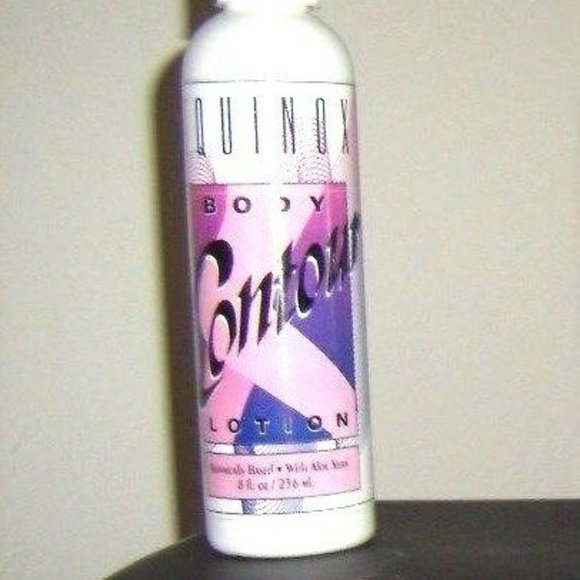 Vintage Quinox Body Contour W/ Aloe Vera Body Lotion Sz 8 Oz